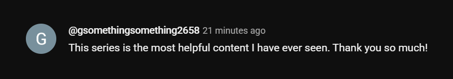 Comment